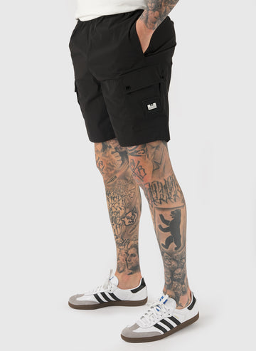 Baraki Relaxed Technical Short - Black