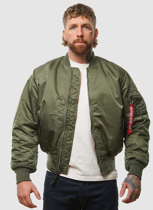 MA-1 Heritage Jacket - Sage Green