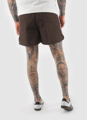 Sprinter Shorts - Brown/Sandy Pink