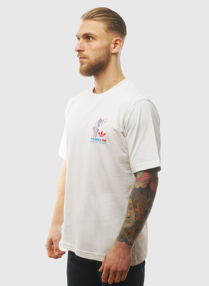 Frankreich 98 Footix T-Shirt - Clowd White