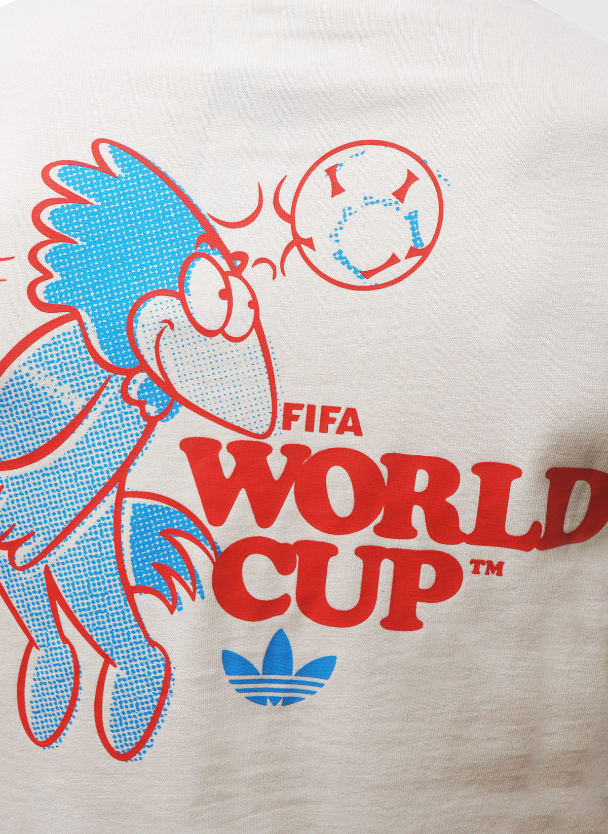 Frankreich 98 Footix T-Shirt - Clowd White