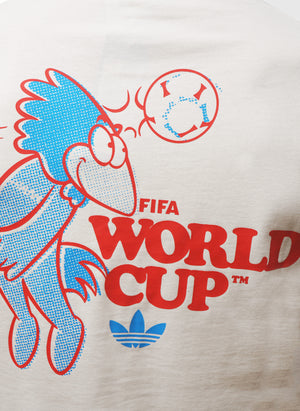 Frankreich 98 Footix T-Shirt - Clowd White