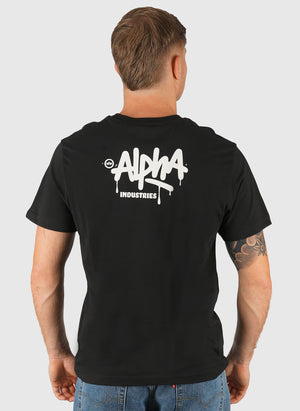 Alpha Signature T-Shirt - Black