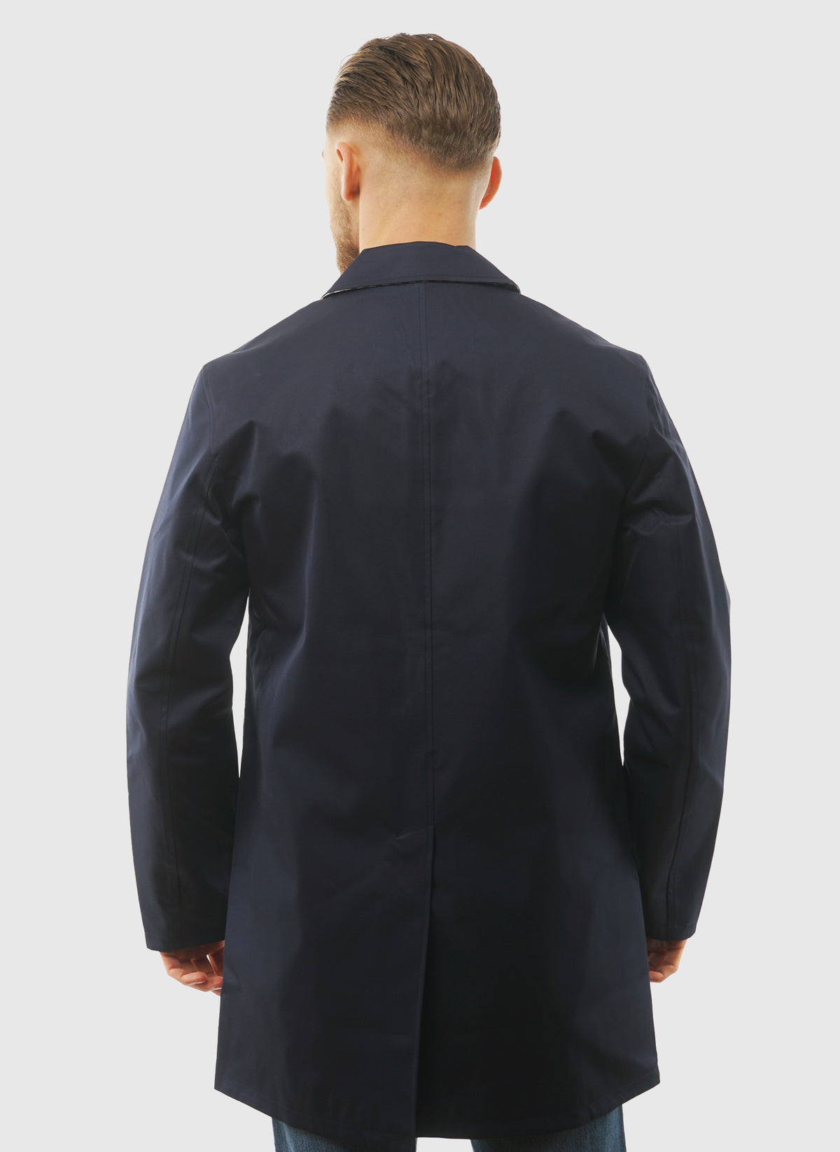 Archival Reversible Mid Coat - Navy