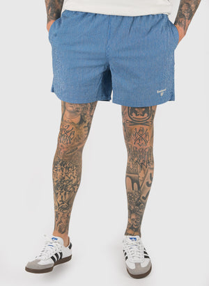 Somerset Pinstripe Short - Sailboat Blue