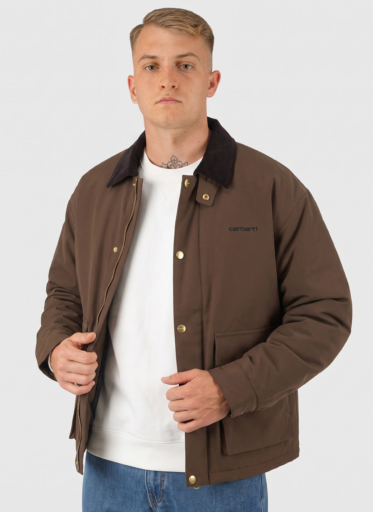 Quentin Jacket - Tobacco/Black