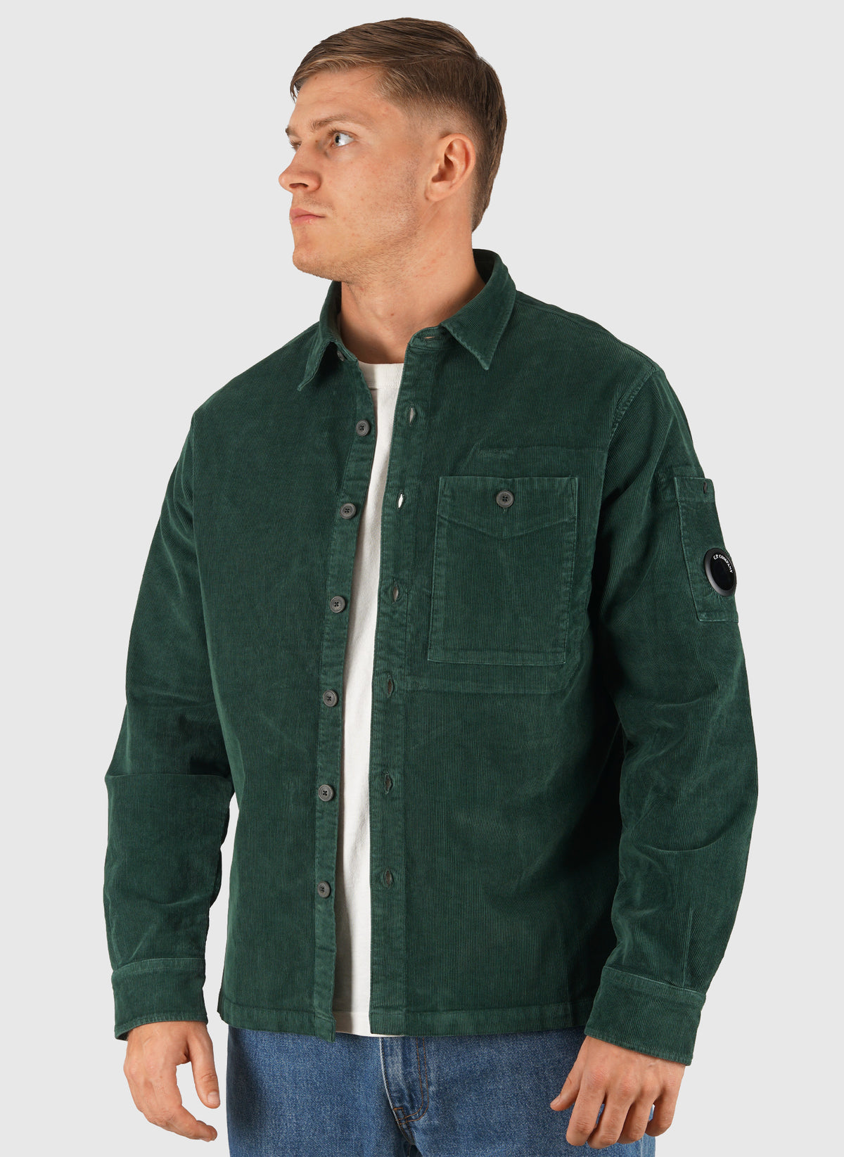Corduroy Long Sleeve Lens Shirt - Ponderosa Pine