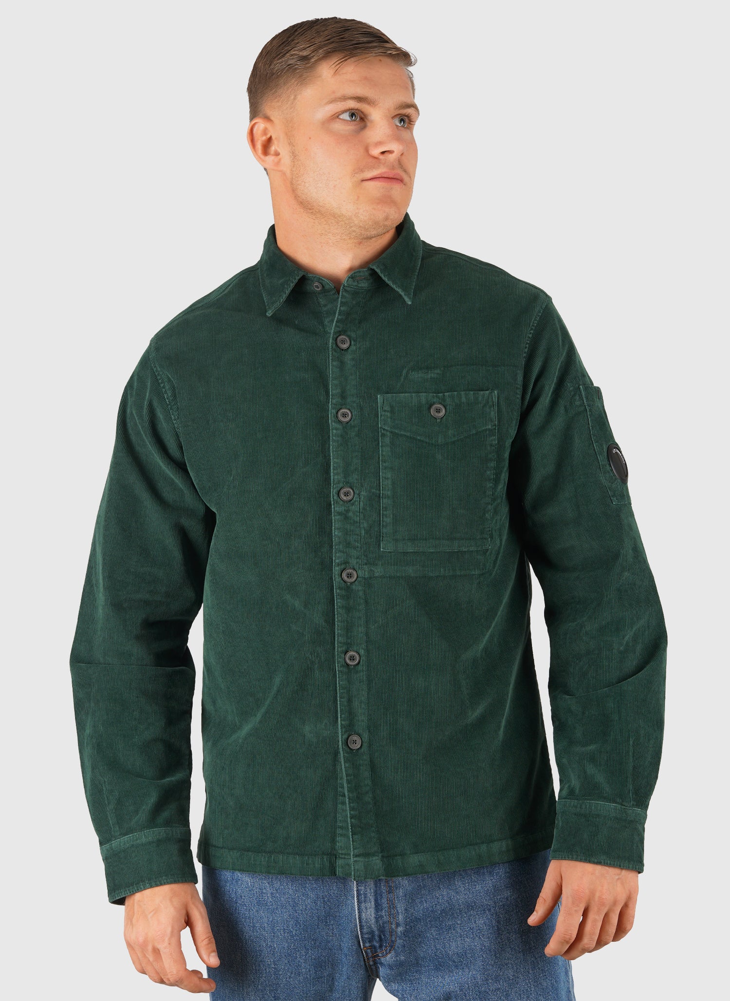 Corduroy Long Sleeve Lens Shirt - Ponderosa Pine