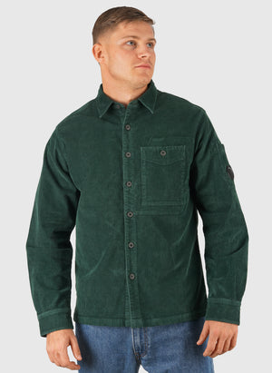 Corduroy Long Sleeve Lens Shirt - Ponderosa Pine