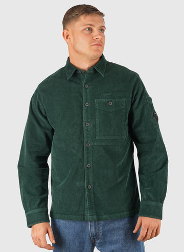Corduroy Long Sleeve Lens Shirt - Ponderosa Pine