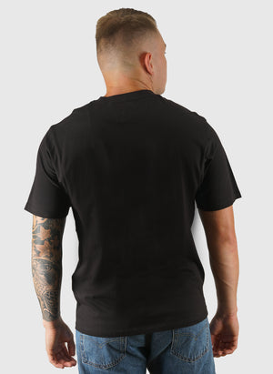 Vertical Logo Jersey T-Shirt - Black