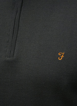Redchurch Merino Wool 1/4 Zip - Submarine Grey