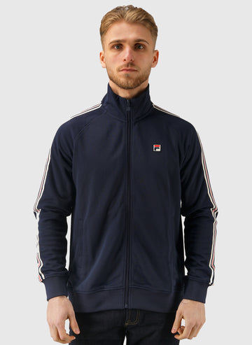 Biella Pique Trackjacket - Black Iris