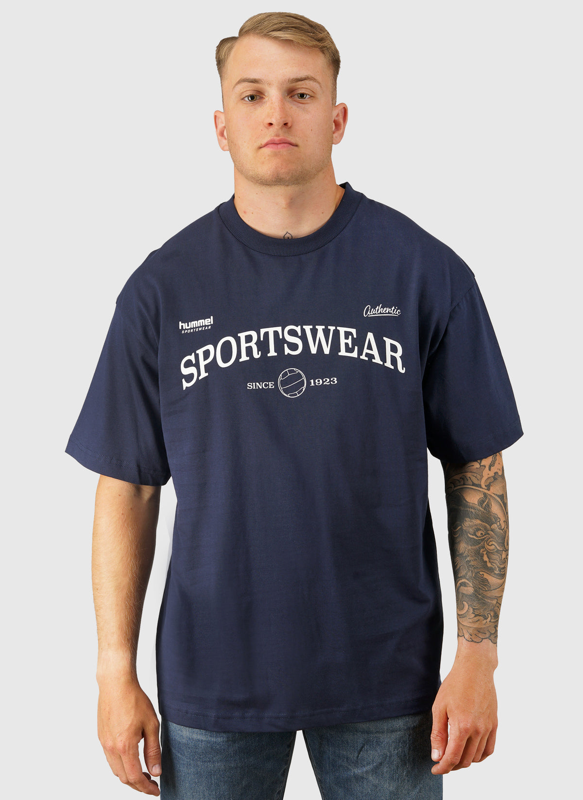 Loose Club Sportswear T-Shirt - Navy