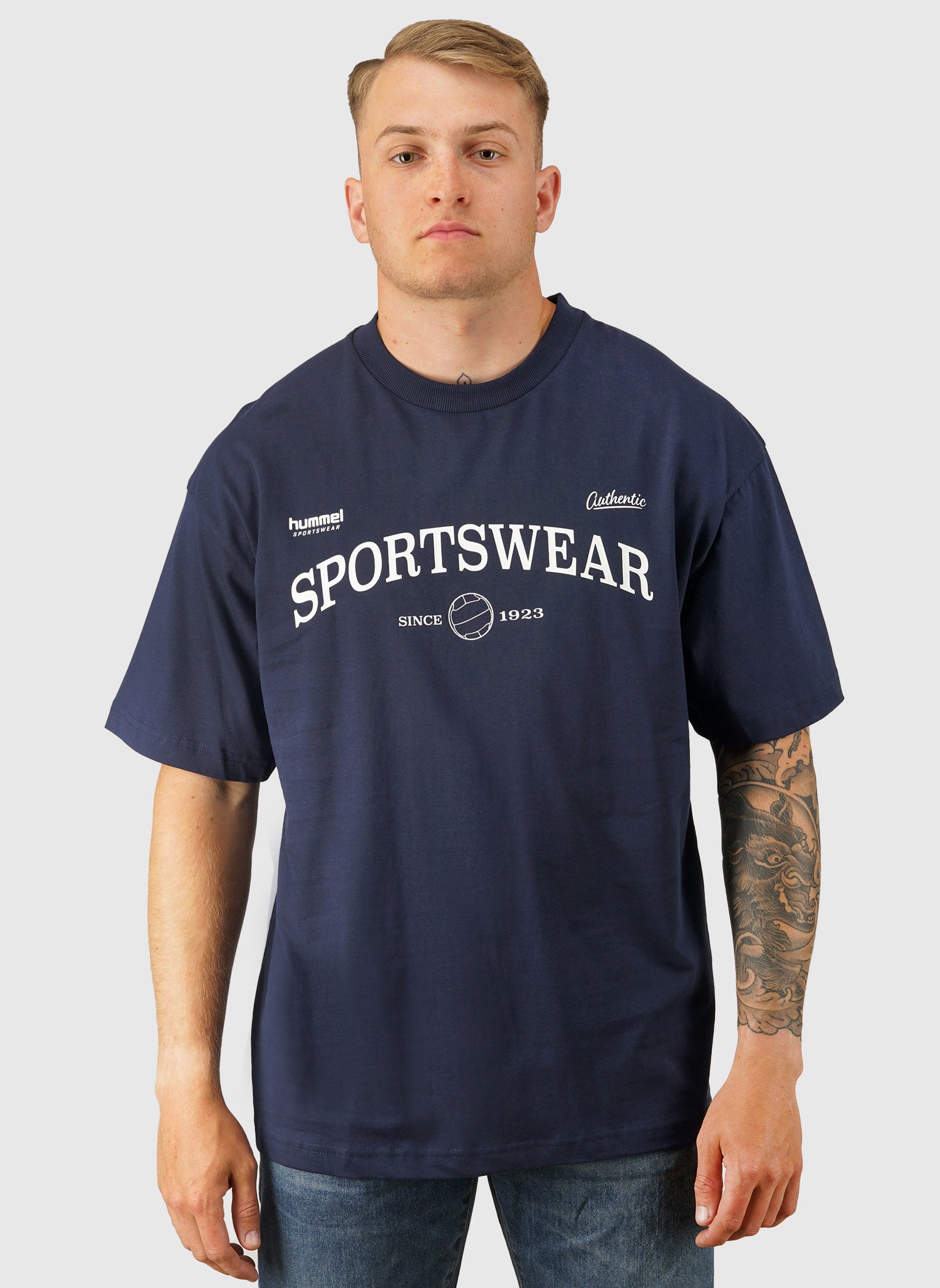 Loose Club Sportswear T-Shirt - Navy