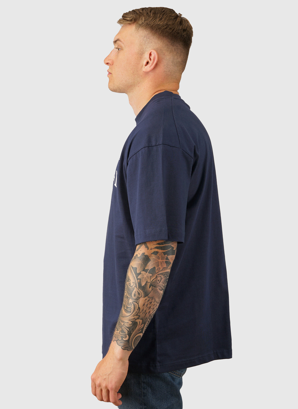 Loose Club Sportswear T-Shirt - Navy