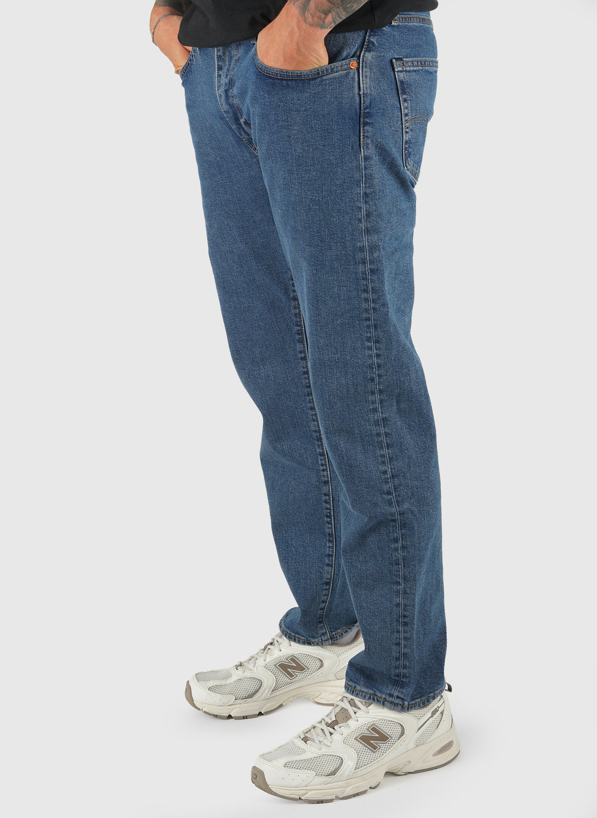 502™ Taper Jeans - Stonewash Stretch T2