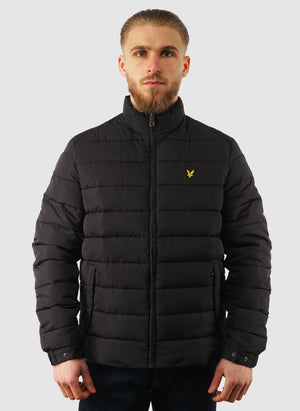Quilted Jacket - Jet Black 