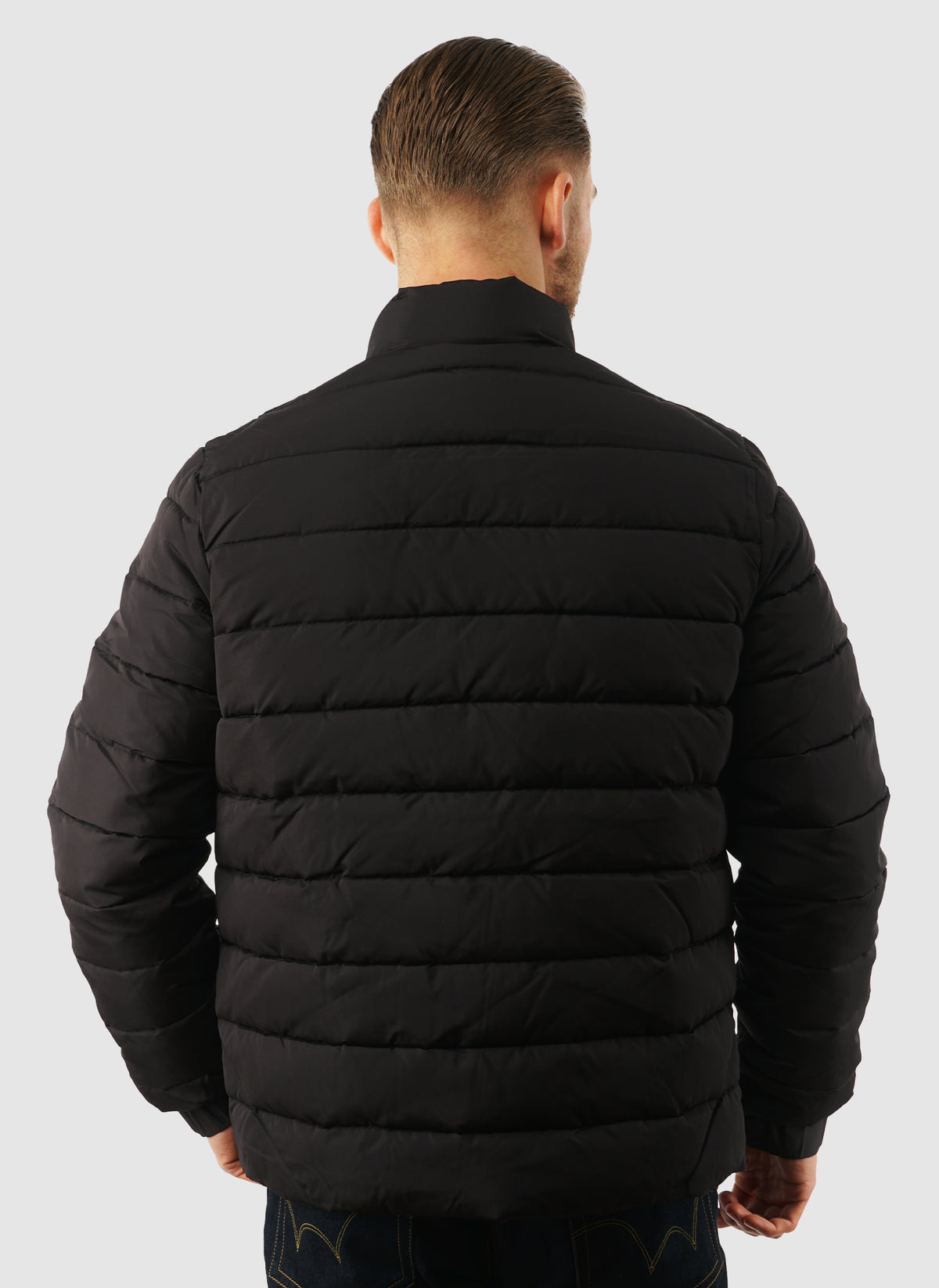 Quilted Jacket - Jet Black 