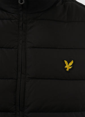 Quilted Jacket - Jet Black 