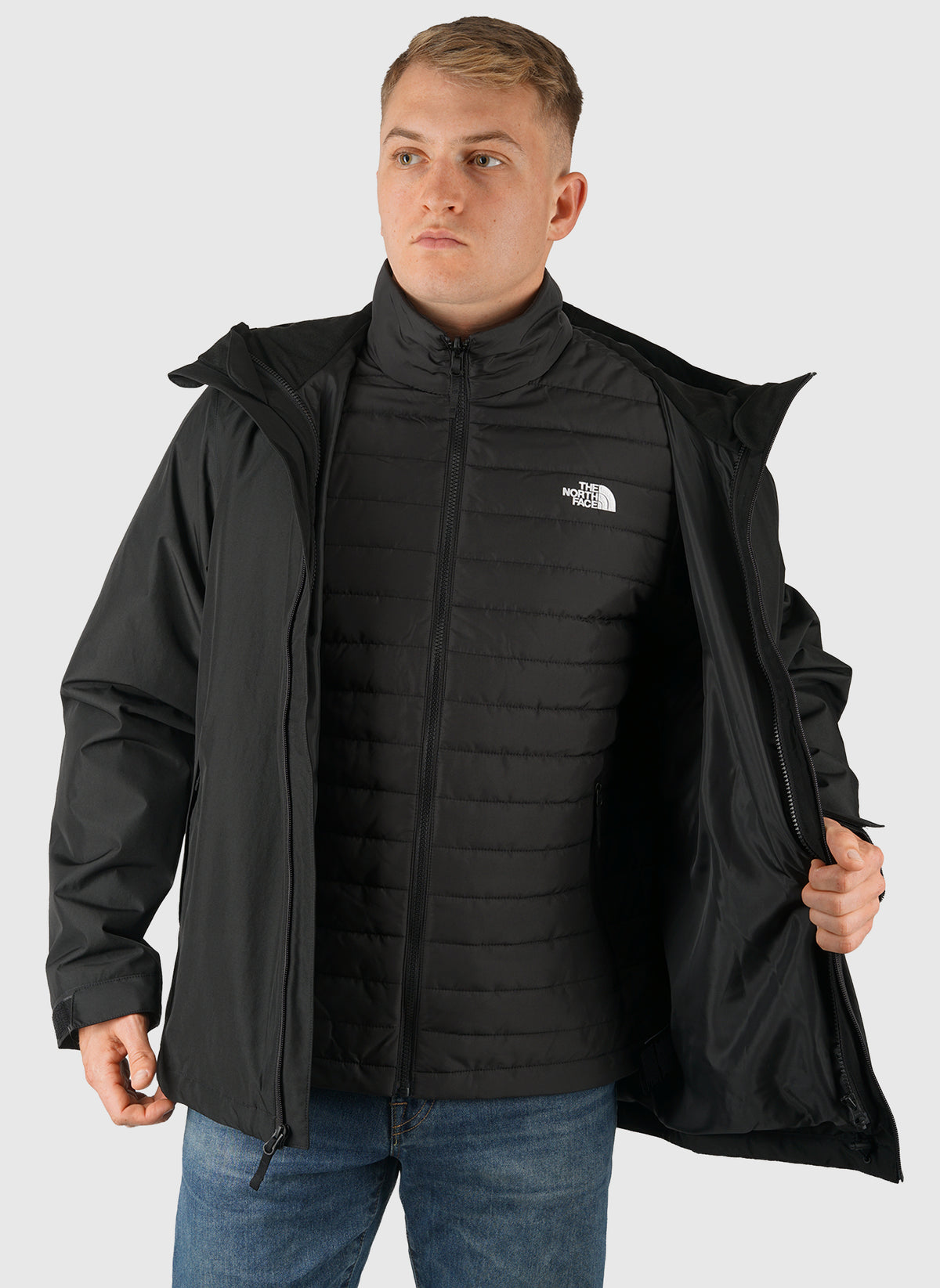 Carto Mono Triclimate Jacket - Black