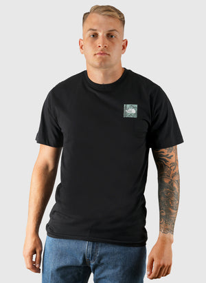 Monte Regularular T-Shirt - Black