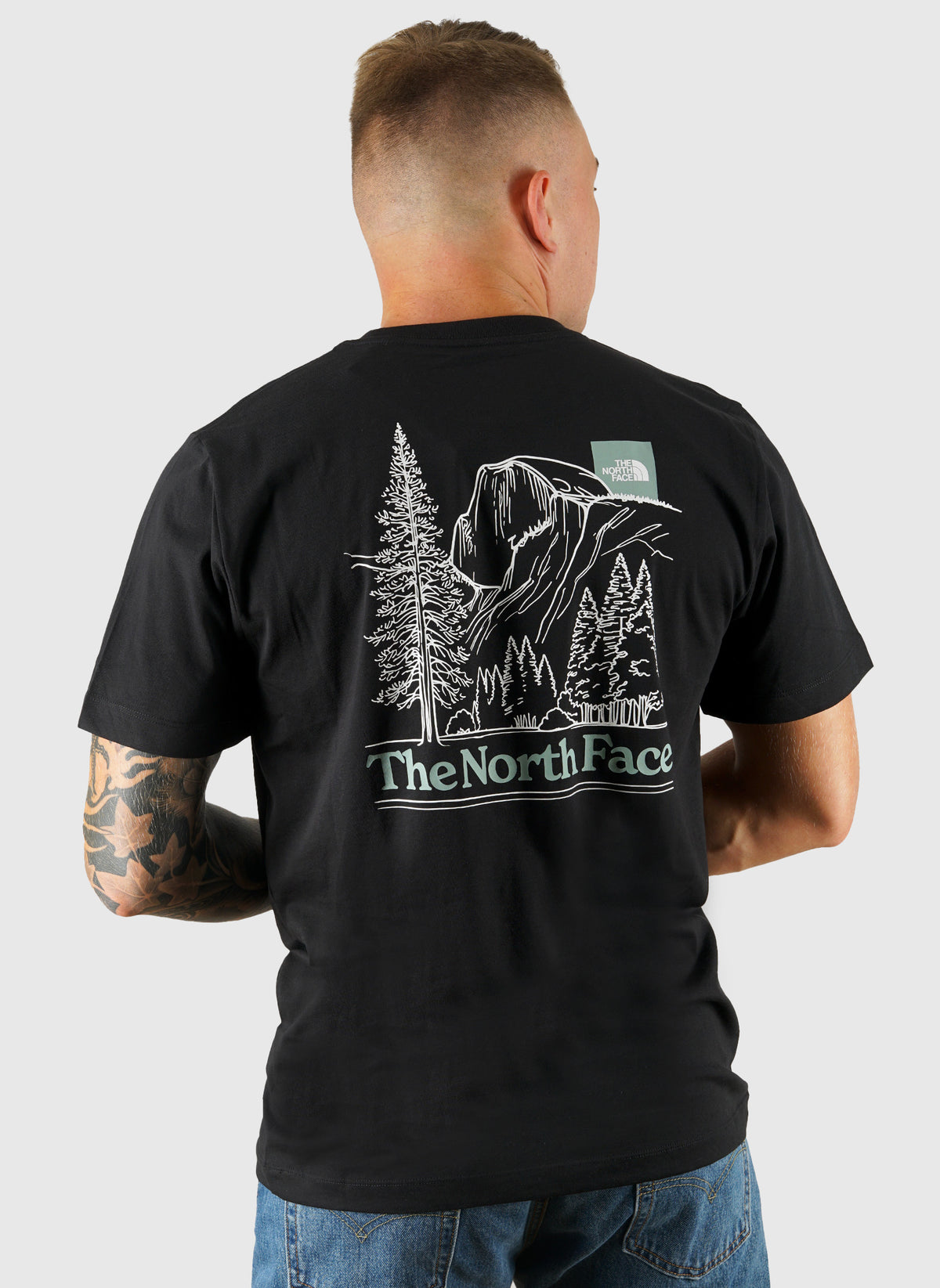 Monte Regularular T-Shirt - Black