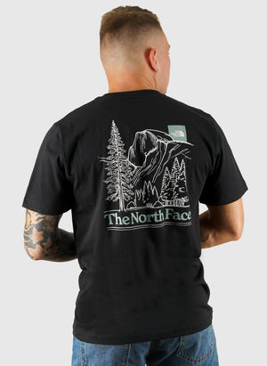 Monte Regularular T-Shirt - Black