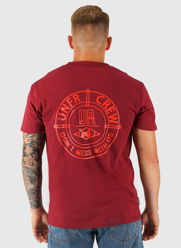 DMWU BP T-Shirt - Burgundy/Red