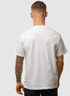 Rundhals T-Shirt - White