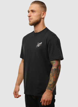 LA Back Graphic T-Shirt - Black