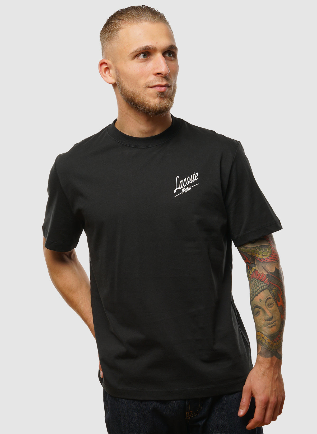 LA Back Graphic T-Shirt - Black