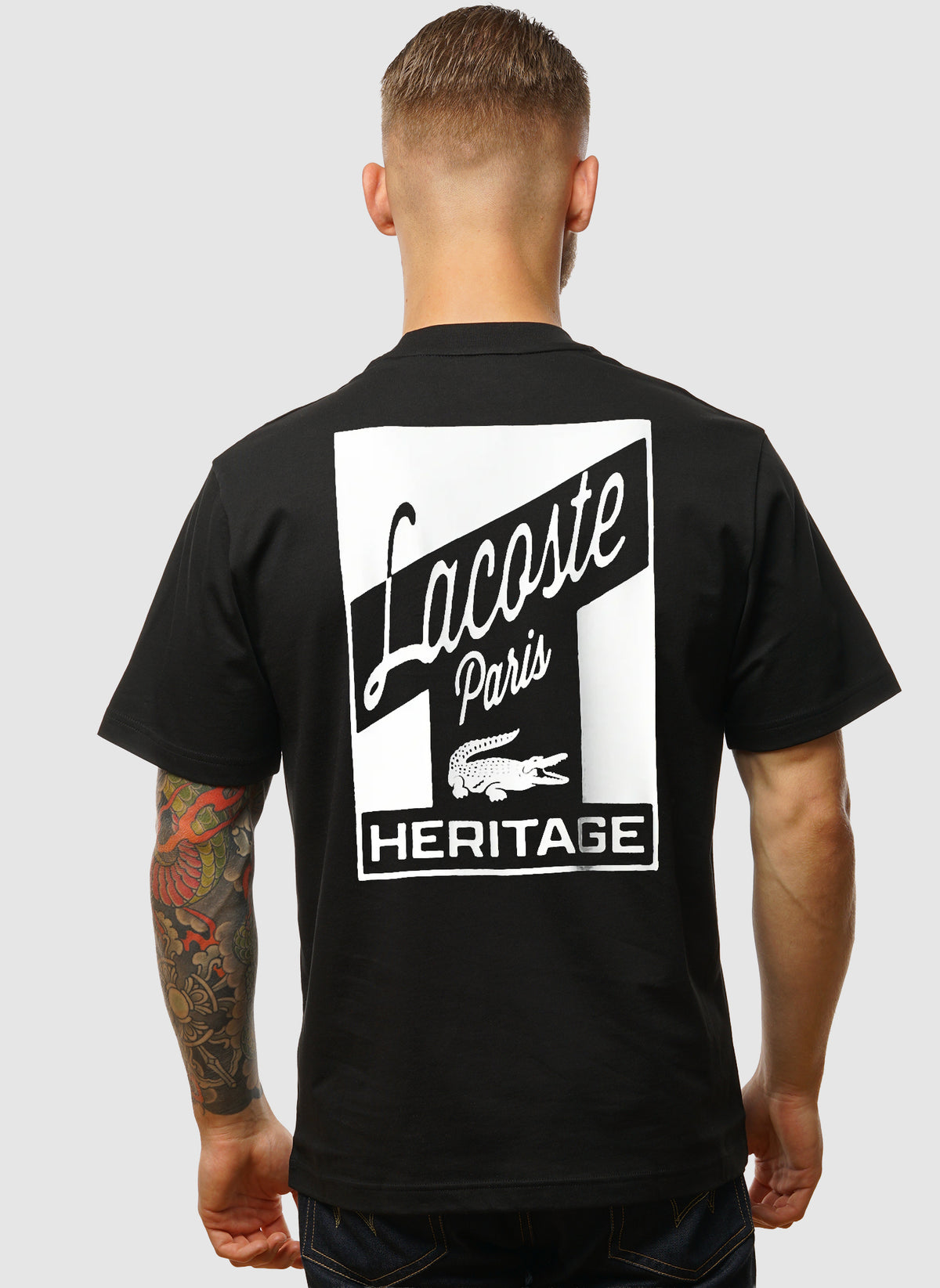 LA Back Graphic T-Shirt - Black