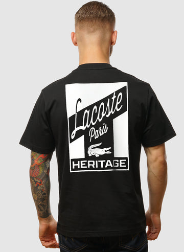 LA Back Graphic T-Shirt - Black