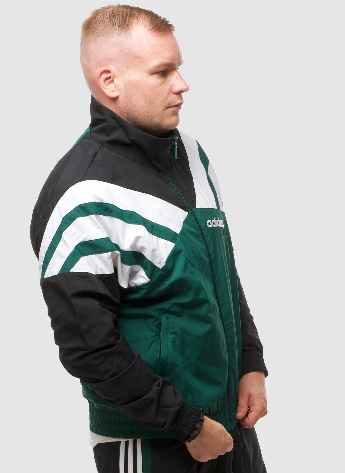 Track Top - Collegiate Green/Black