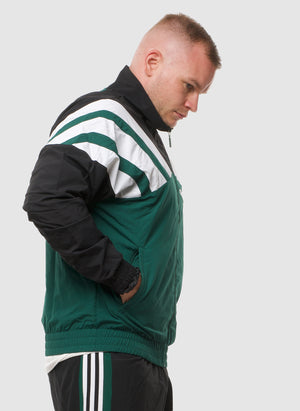 Track Top - Collegiate Green/Black