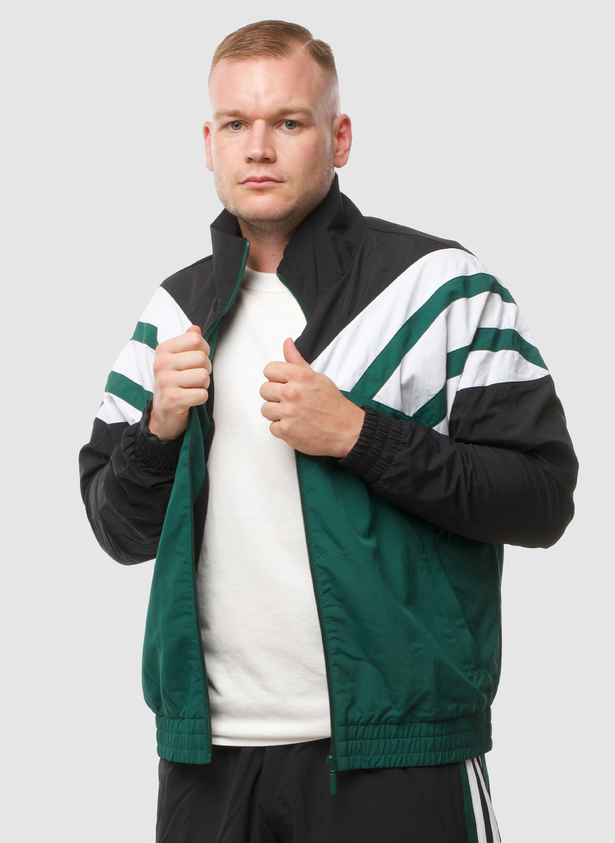 Track Top - Collegiate Green/Black