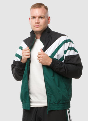 Track Top - Collegiate Green/Black