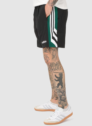 90s Football Short - Black