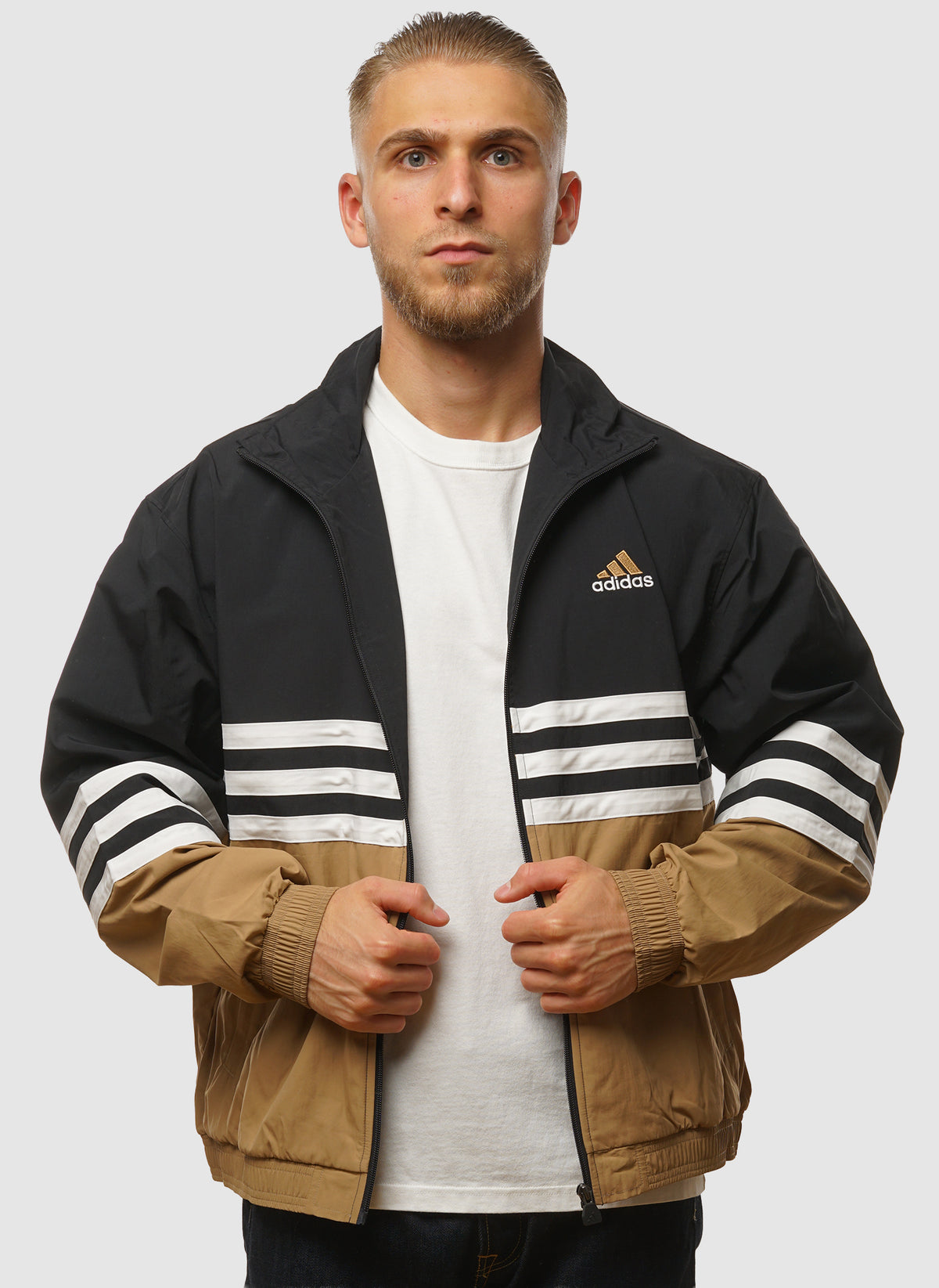Archive Track Top - Black/Cardboard