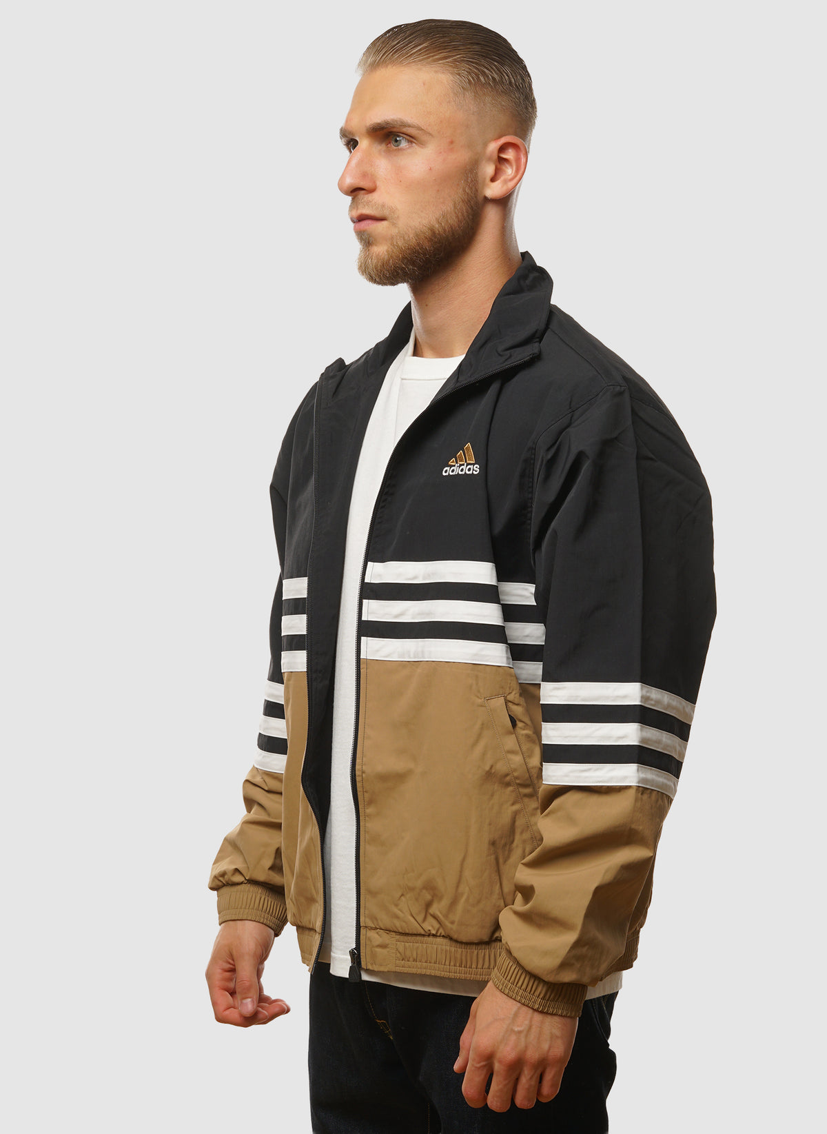 Archive Track Top - Black/Cardboard