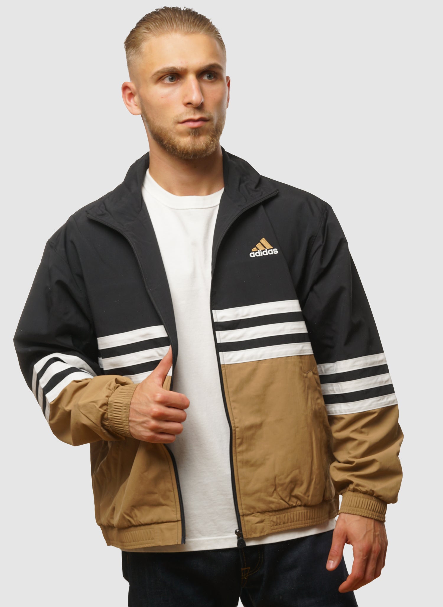 Archive Track Top - Black/Cardboard – The Smart Dresser