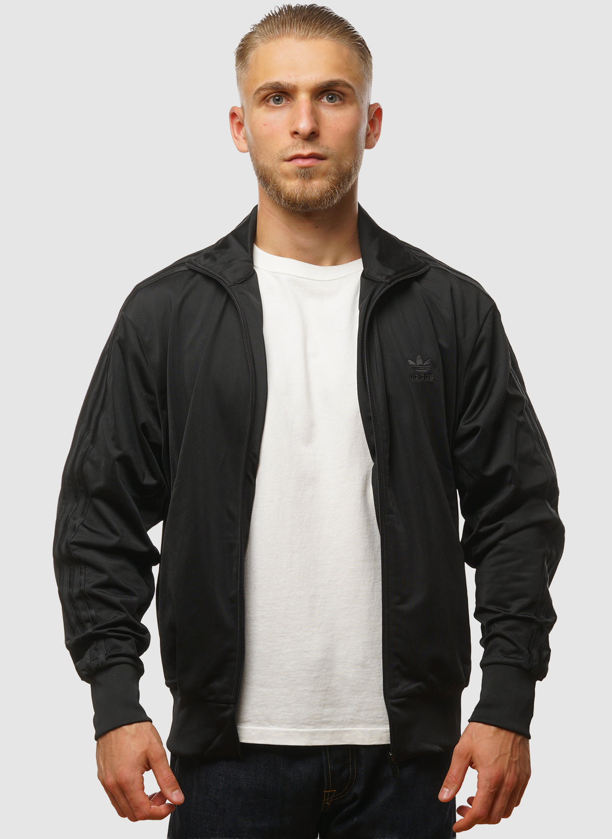 Firebird Track Top - Black/Black
