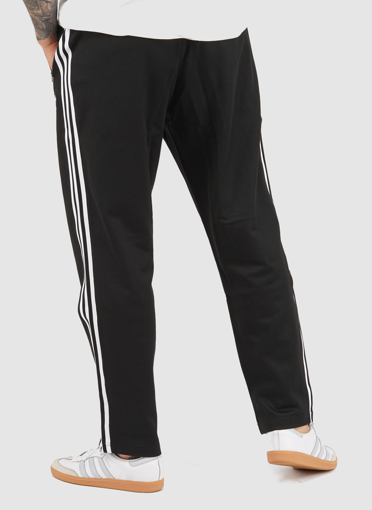 Beckenbauer Trackpants - Black/White 