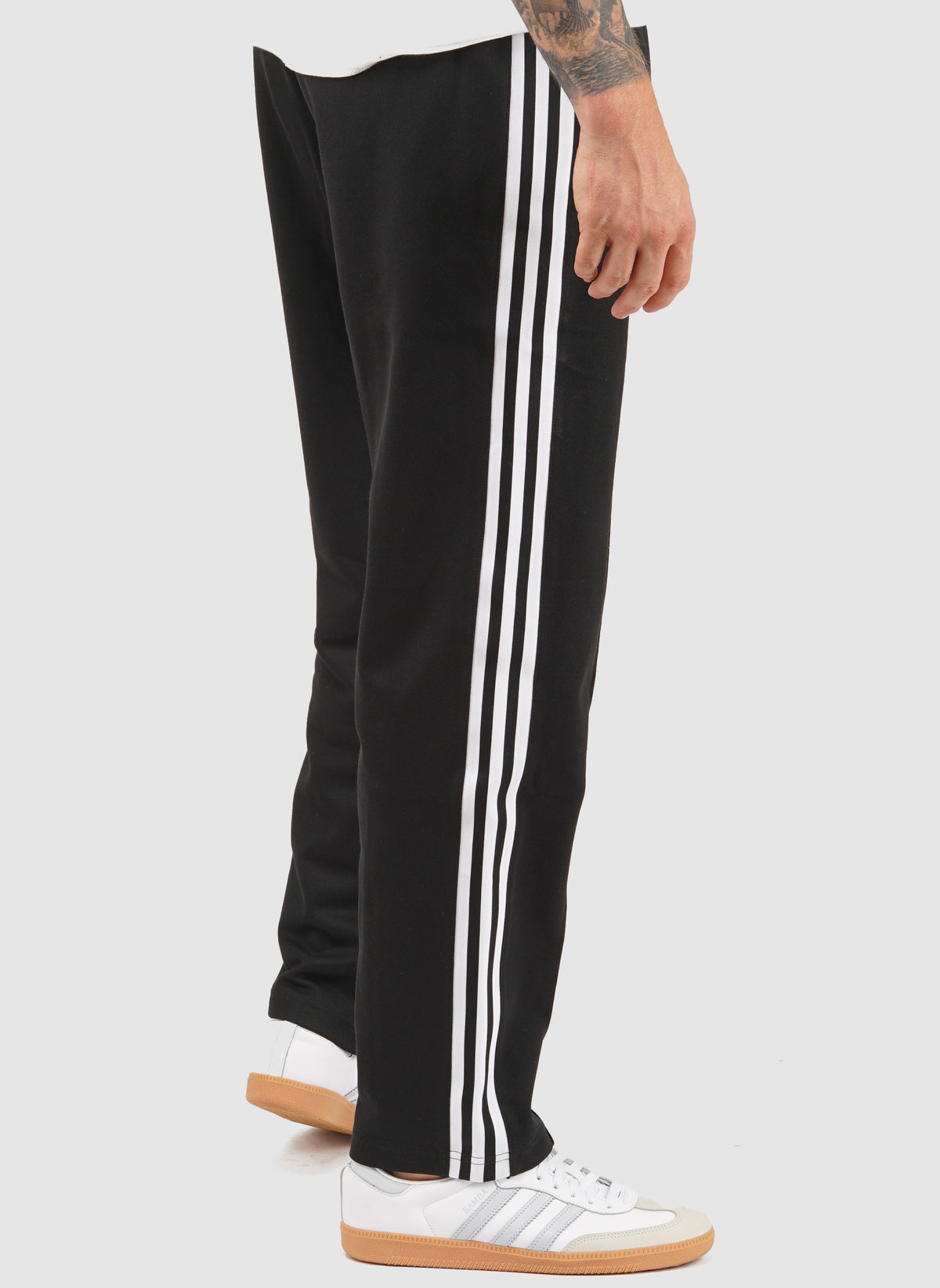Beckenbauer Trackpants - Black/White 