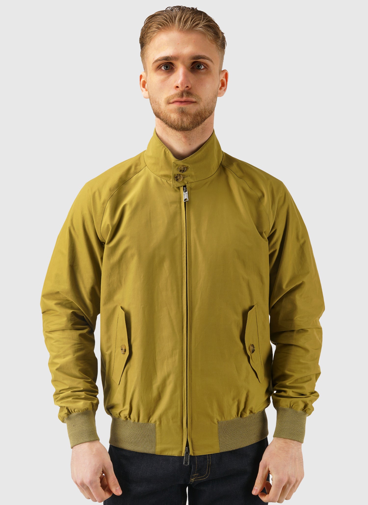 G9 Classic Harrington Jacket - Moss