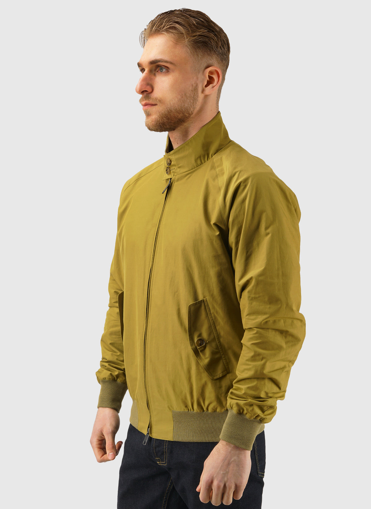 G9 Classic Harrington Jacket - Moss