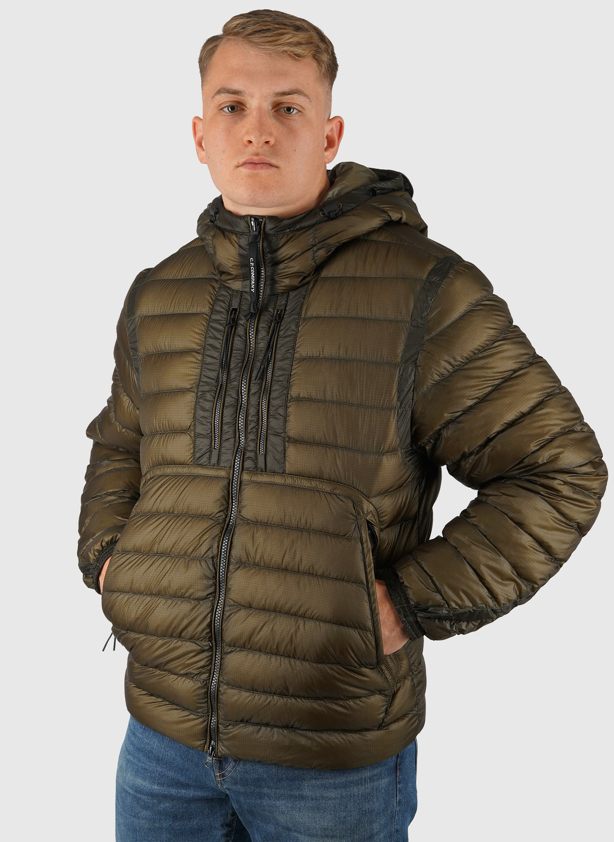 D.D. Shell Chest Pocket Jacket - Ivy Green