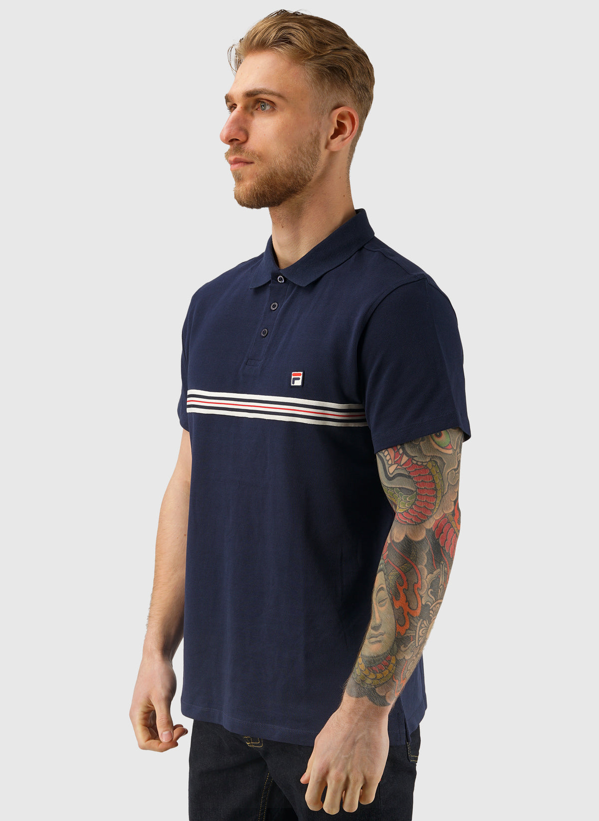 Diecimo Regular Poloshirt - Black Iris
