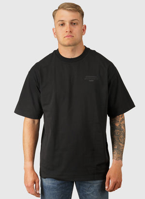 Loose Kick Off Club T-Shirt - Black